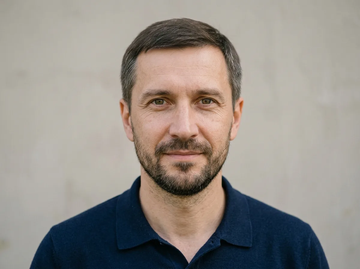 Аватар пациента Виталий, 45 лет, Балашиха — мужской профиль, нейтральный фон